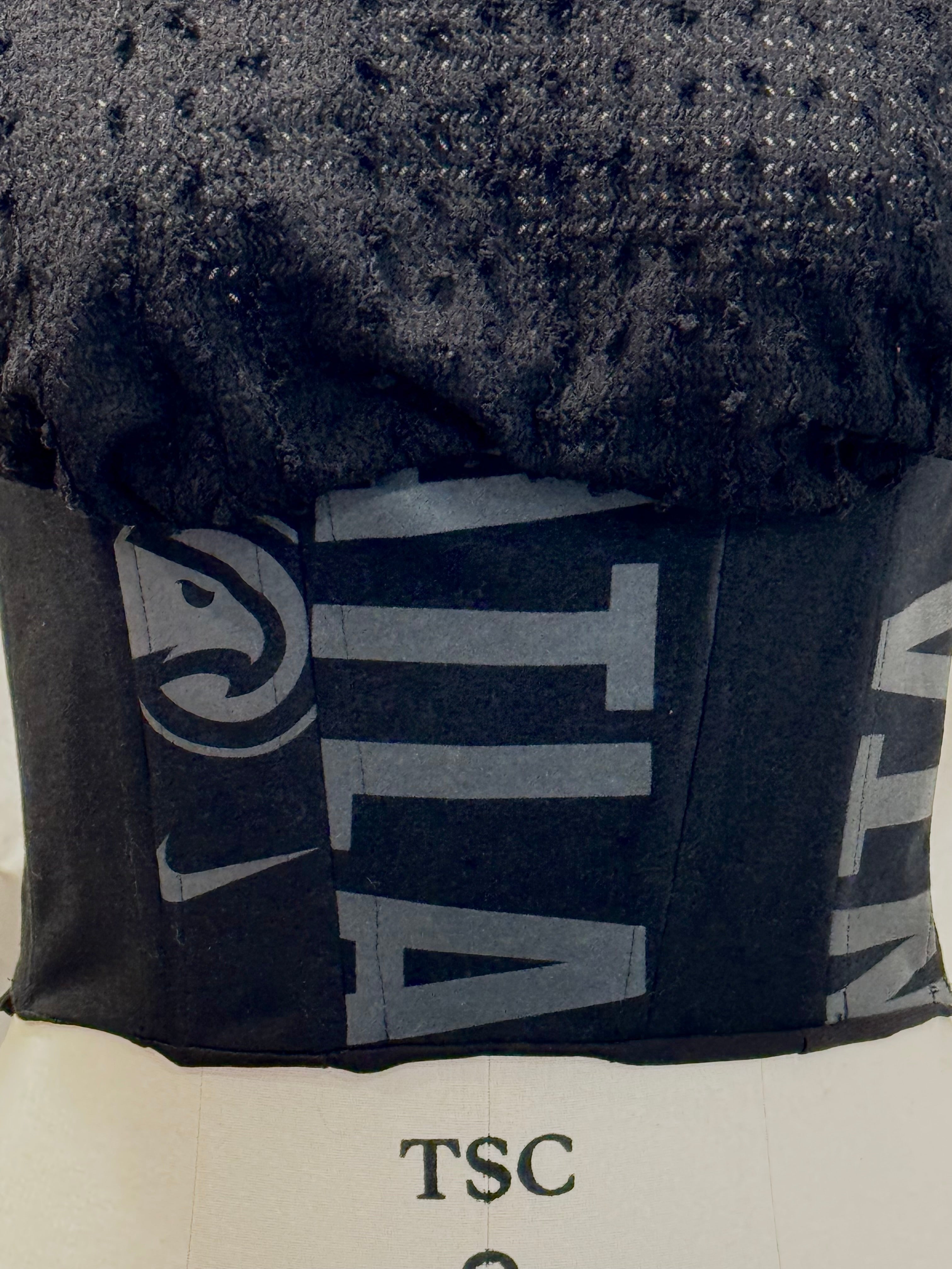 Atlanta Falcons + Hawks Lace-up Lanier Top - ATL Tho Reworked
