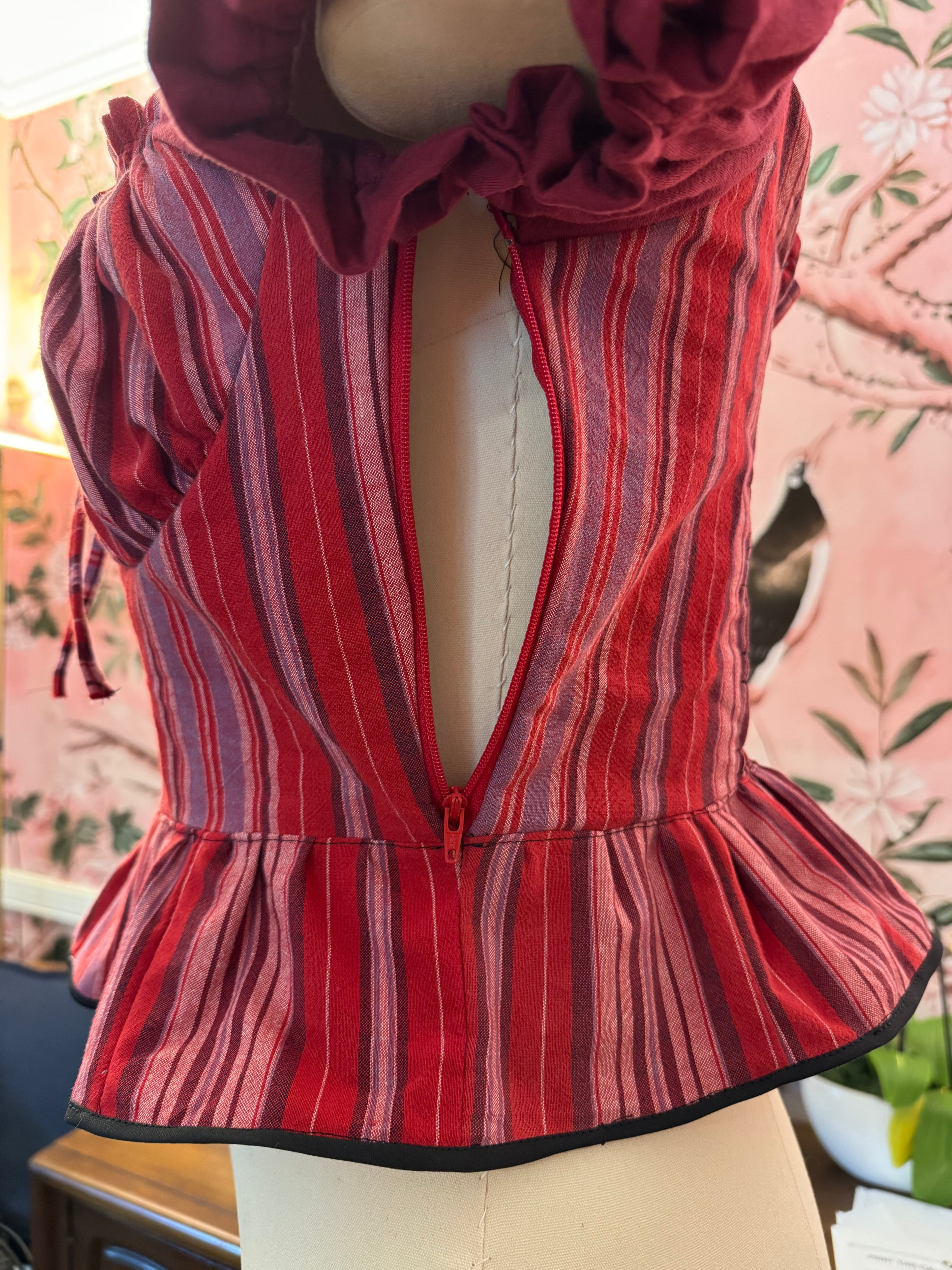 The Chastain Rufflepuff top - ATL Tho Reworked