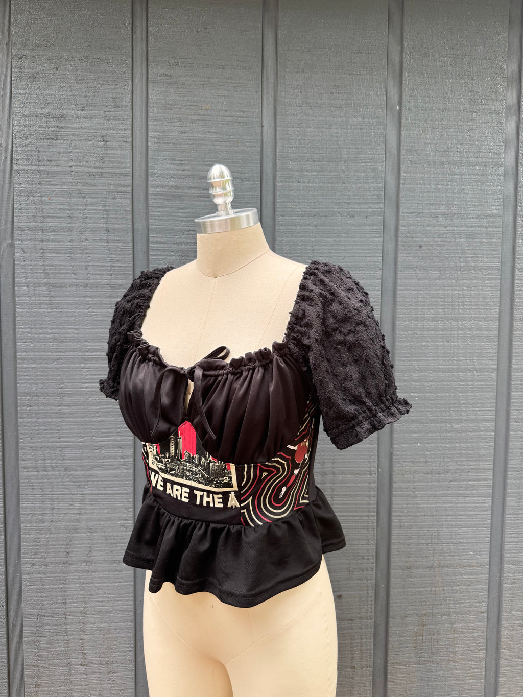 Atlanta United The Chastain Rufflepuff top - ATL Tho Reworked
