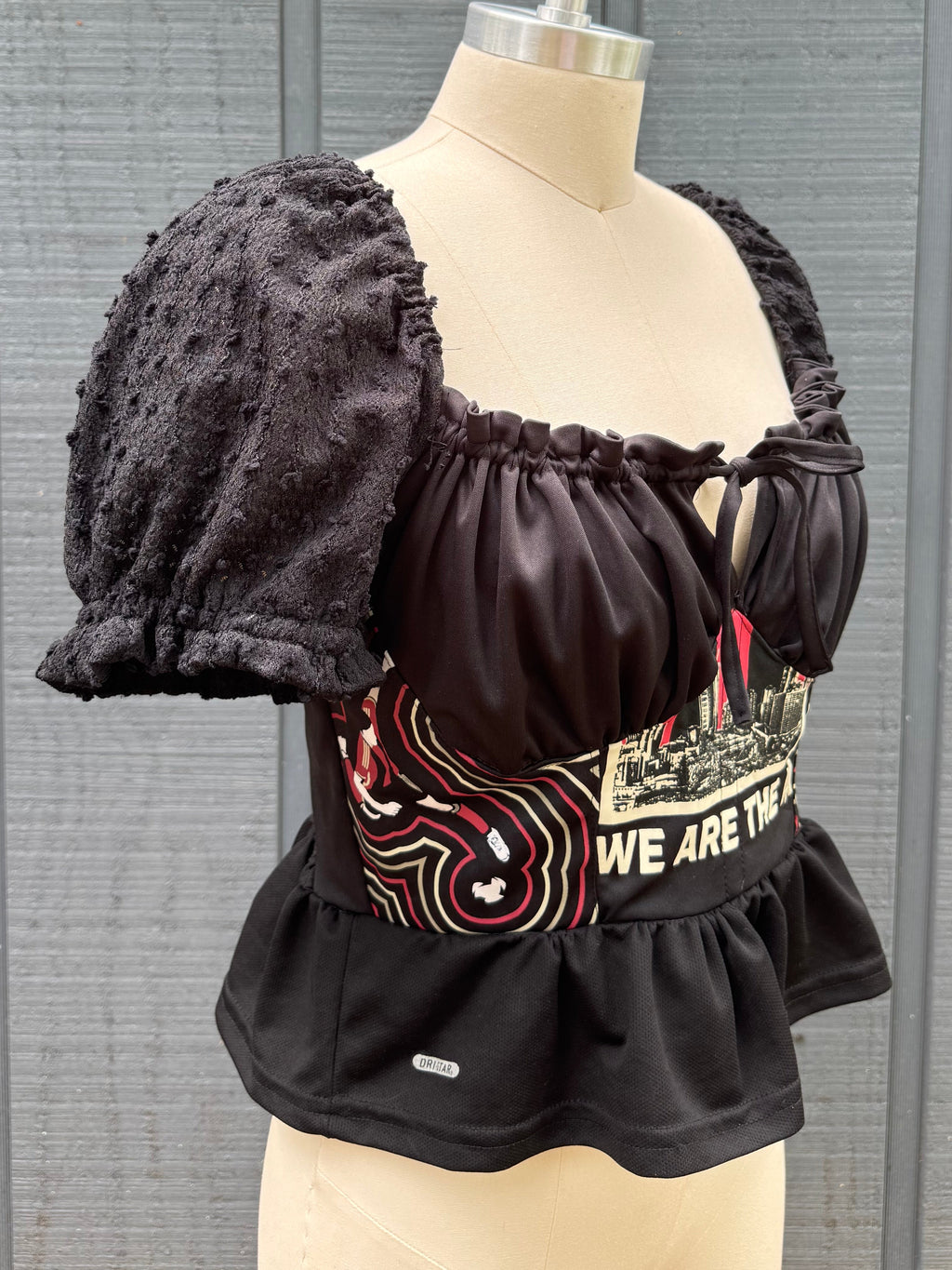 Atlanta United The Chastain Rufflepuff top - ATL Tho Reworked