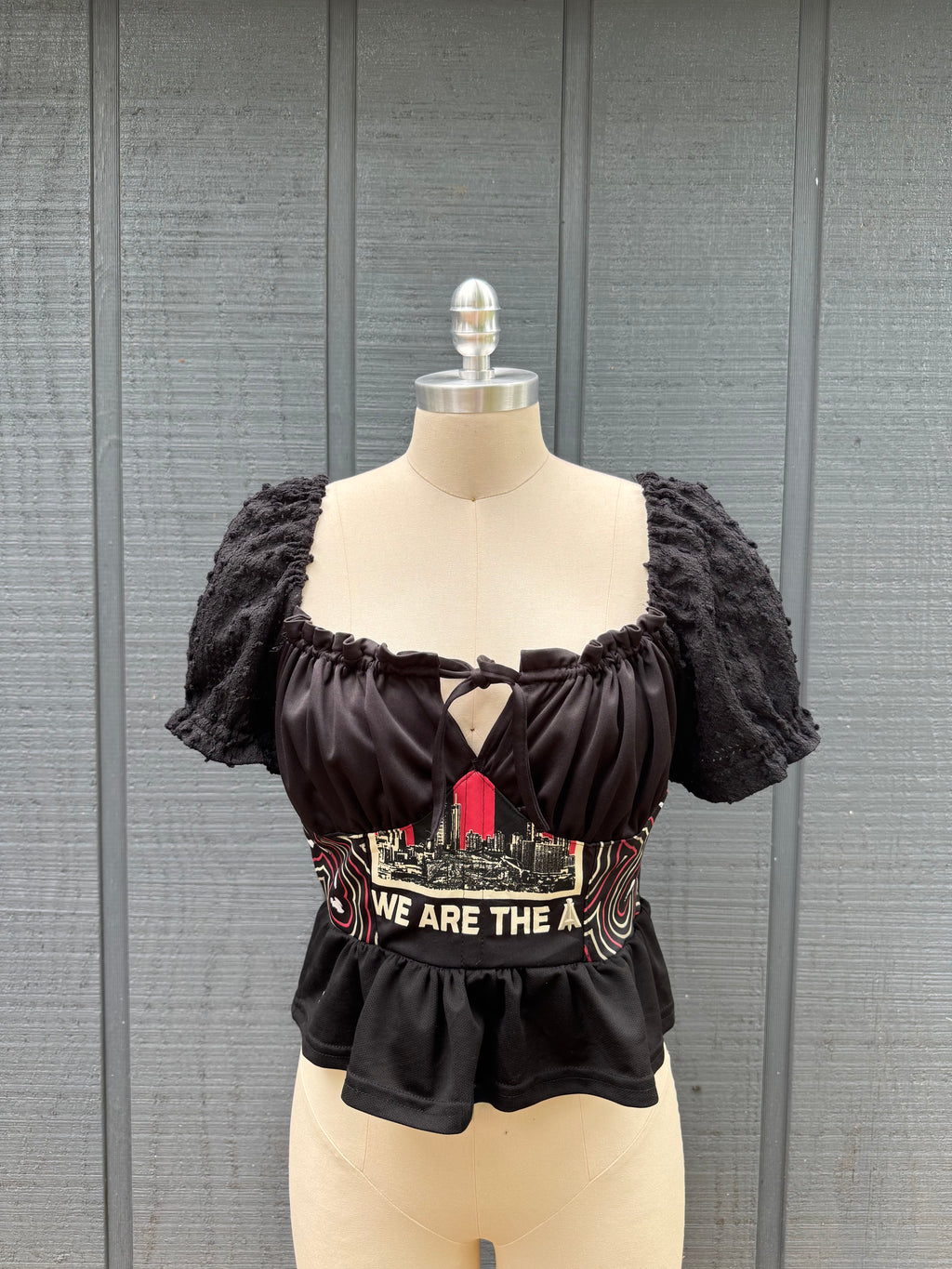 Atlanta United The Chastain Rufflepuff top - ATL Tho Reworked