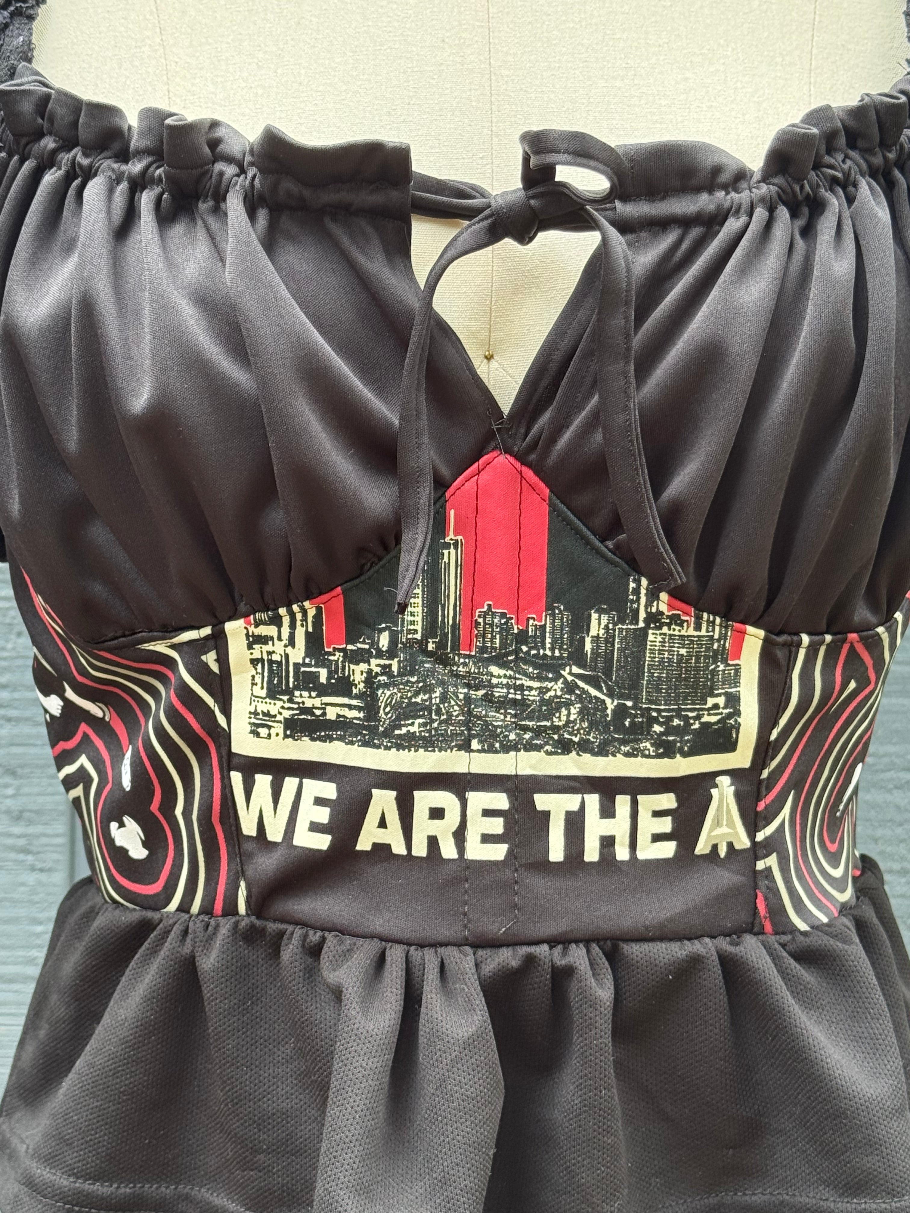 Atlanta United The Chastain Rufflepuff top - ATL Tho Reworked