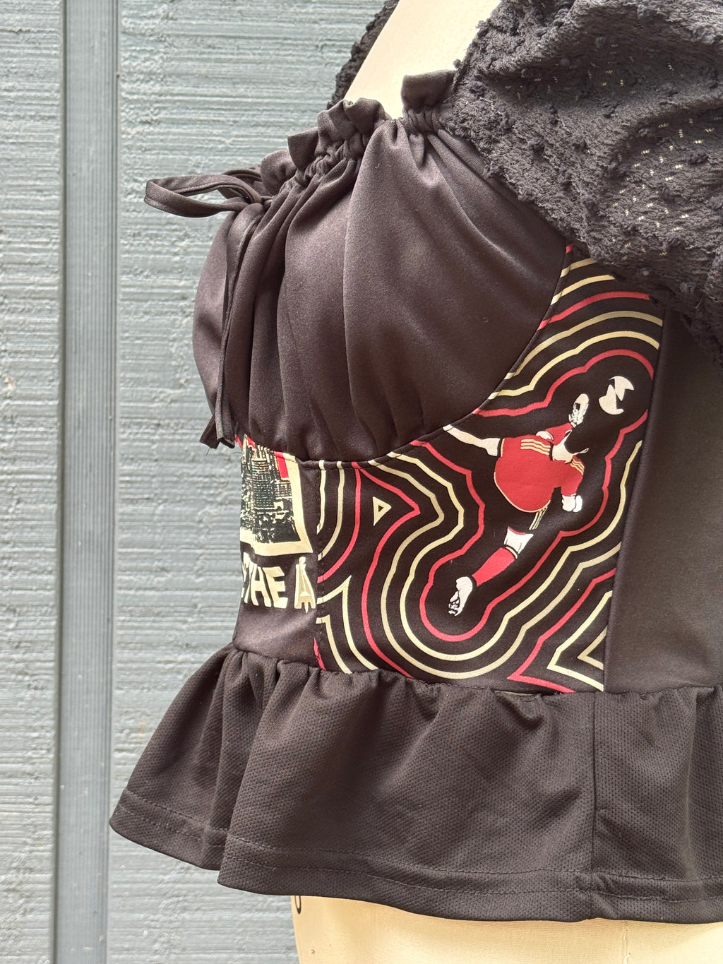 Atlanta United The Chastain Rufflepuff top - ATL Tho Reworked
