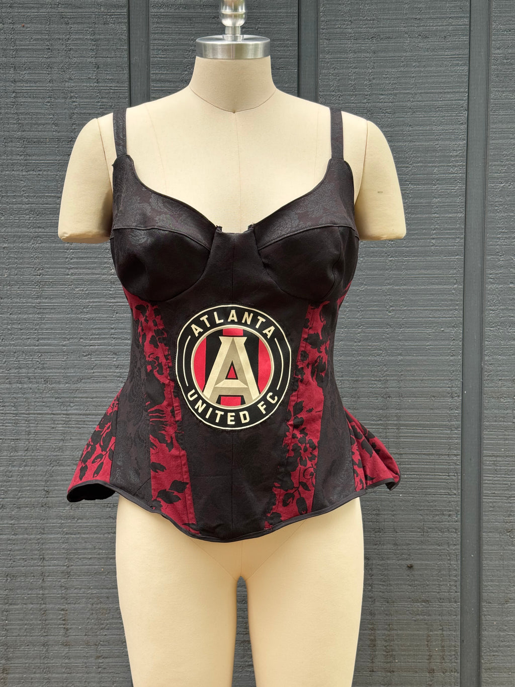 Atlanta United Clermont Corset Top - ATL Tho Reworked