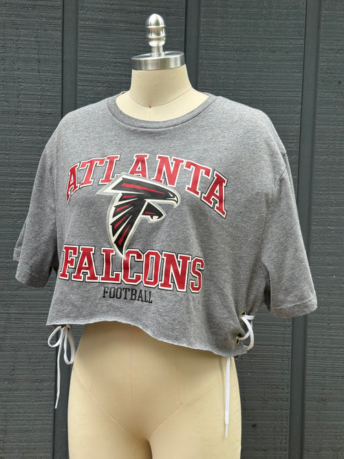 Atlanta Falcons Glenwood Grommet Tee - ATL Tho Reworked