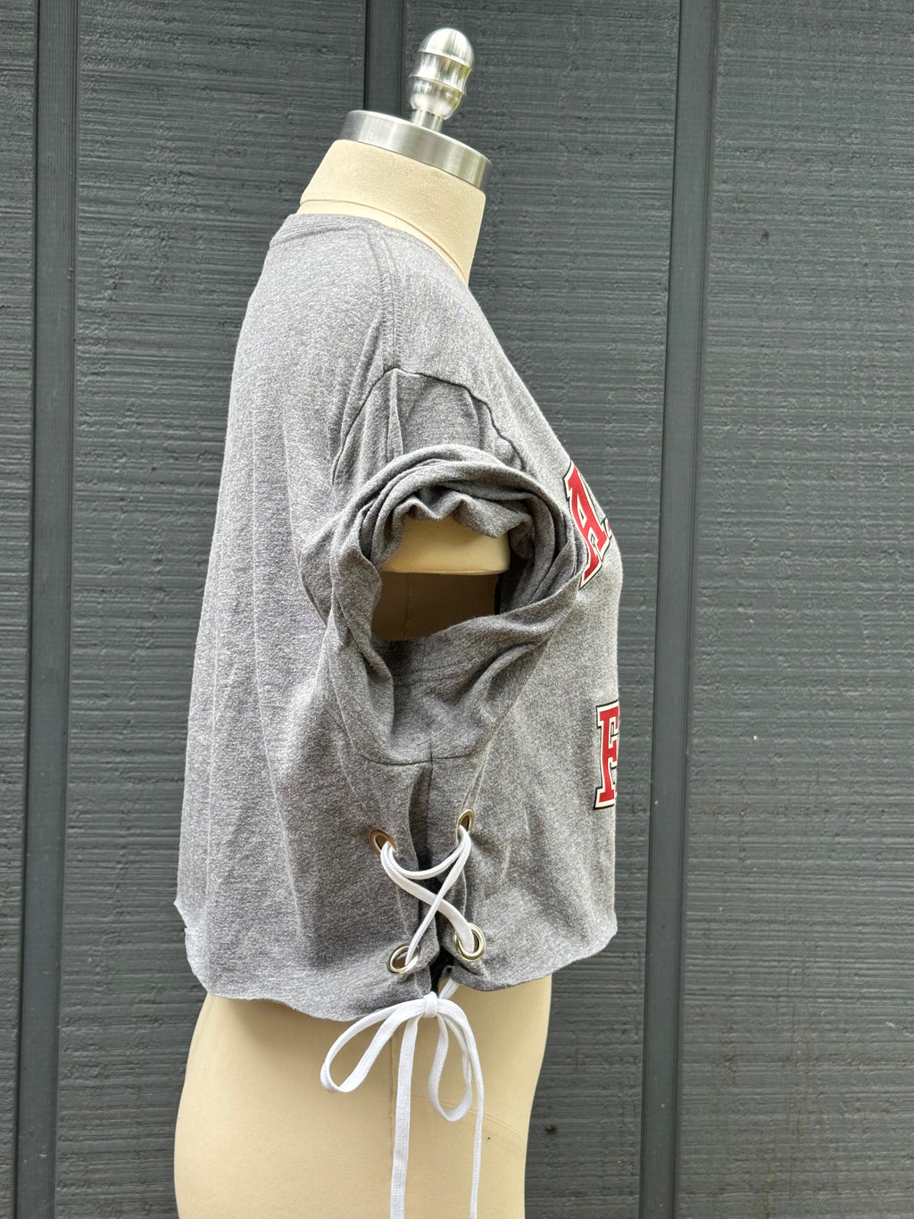 Atlanta Falcons Glenwood Grommet Tee - ATL Tho Reworked